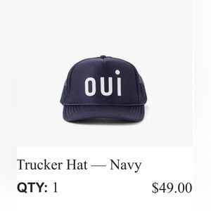Clare V. Never Been Worn Trucker Hat — Oui